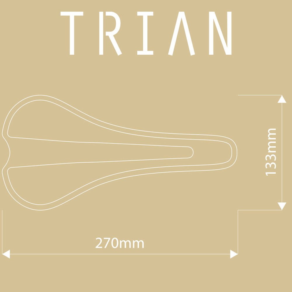 Amazon | Morgaw(モウガウ) TRIAN サドル アルミレール Black BLACK